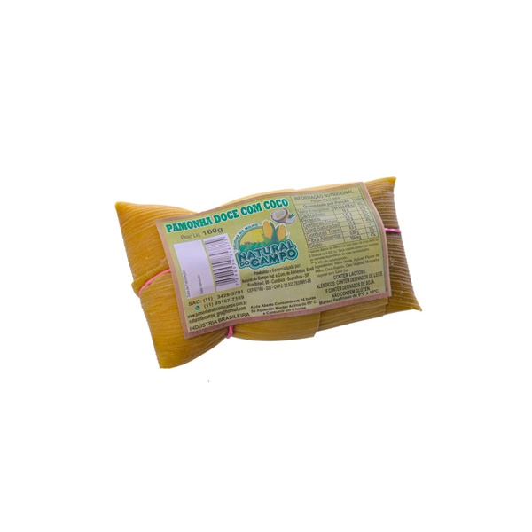 Pamonha com Coco Natural do Campo 160g