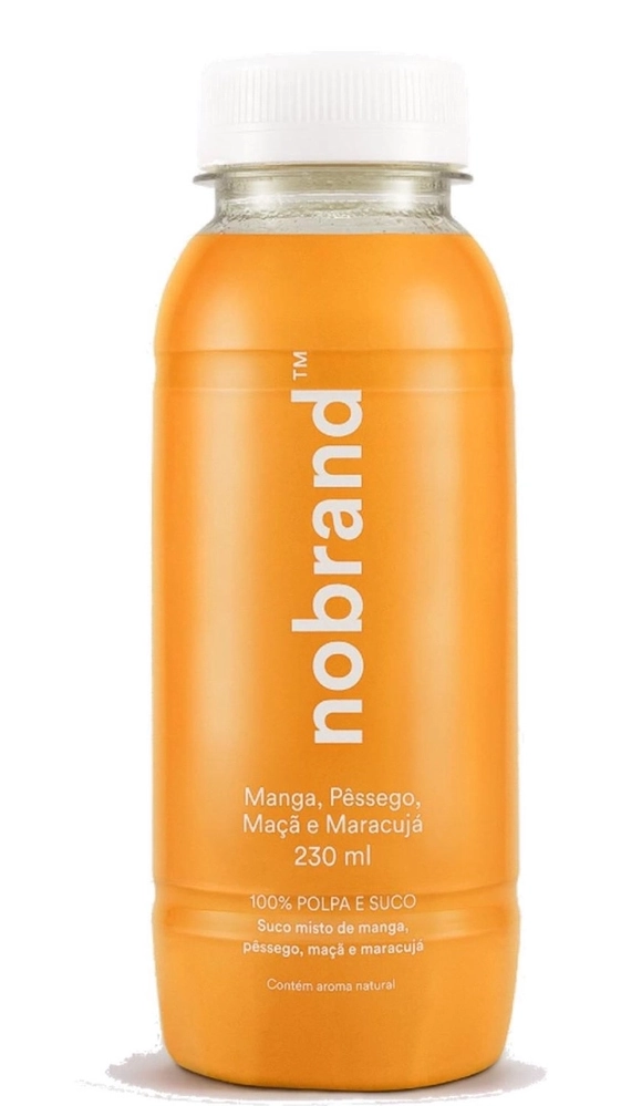Suco Manga, Pêssego, Maçã E Maracujá Nobrand Garrafa 230ml