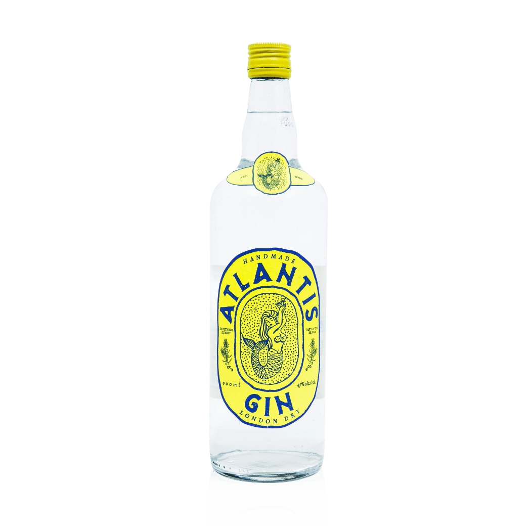 Gin London Dry Atlantis Garrafa 1000ml