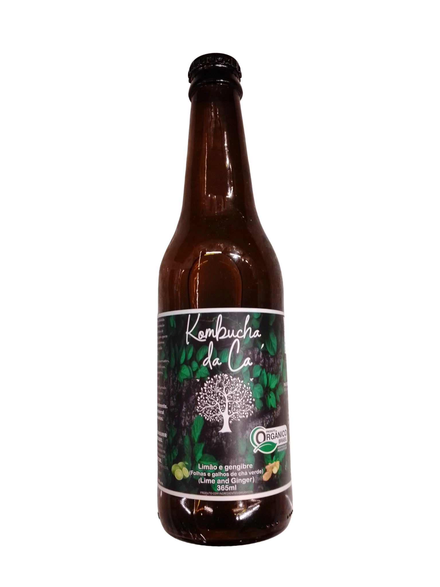 Kombucha Da Ca 350ml Limao E Gengibre
