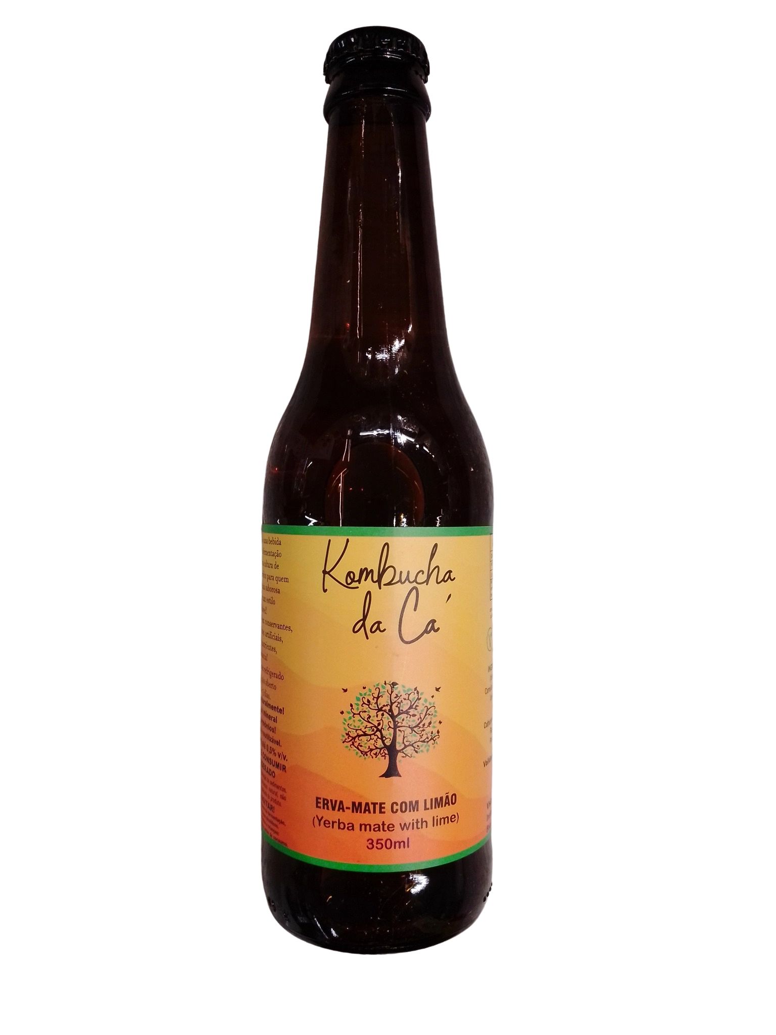 Kombucha Da Ca 350ml Erva Mate C/ Limao