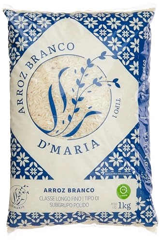Arroz Branco Tipo 1 D'Maria Pacote 1kg