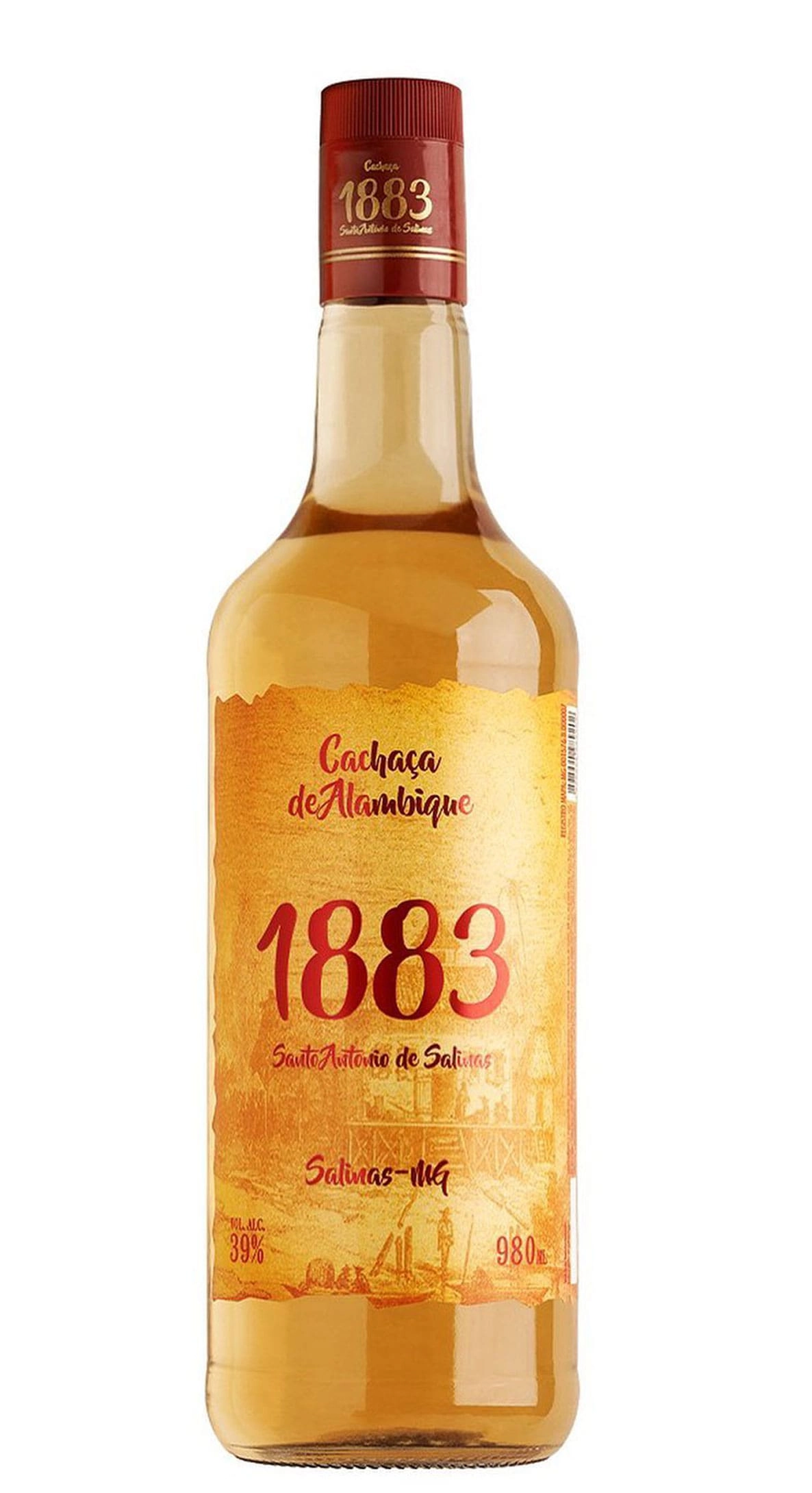 Cachaca Salinas 1883 Salinas Sabor 980ml