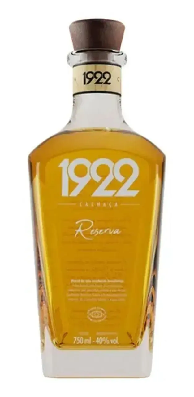 Cachaça 1922 Reserva 750ml Cachaça 1922 Envelhecida 700ml