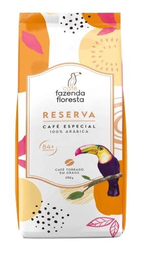 Café Fazenda Floresta Especial Reserva Torrado Em Grãos 250g