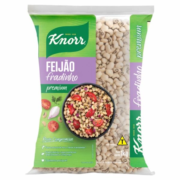 Feijão Fradinho Tipo 1 Knorr Premium Pacote 1kg