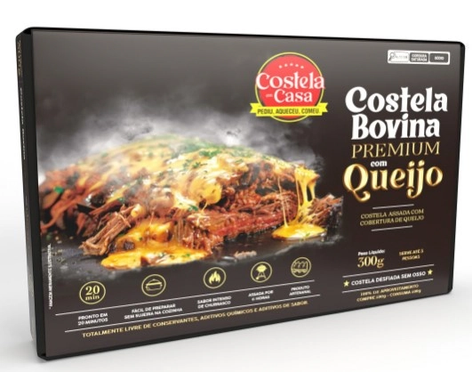 Ancho Suino Com Queijo 450g Costela Em Casa