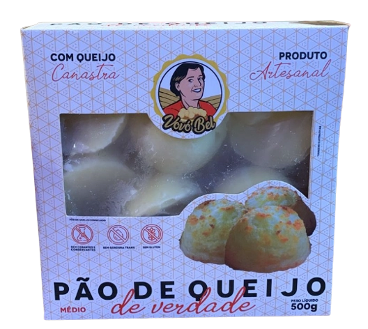 Pão De Queijo Congelado Médio Vovó Bel 500g