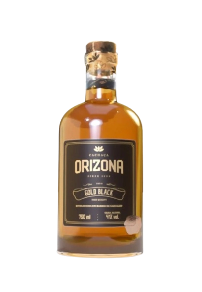 Cachaca Orizona 750ml Gold Black