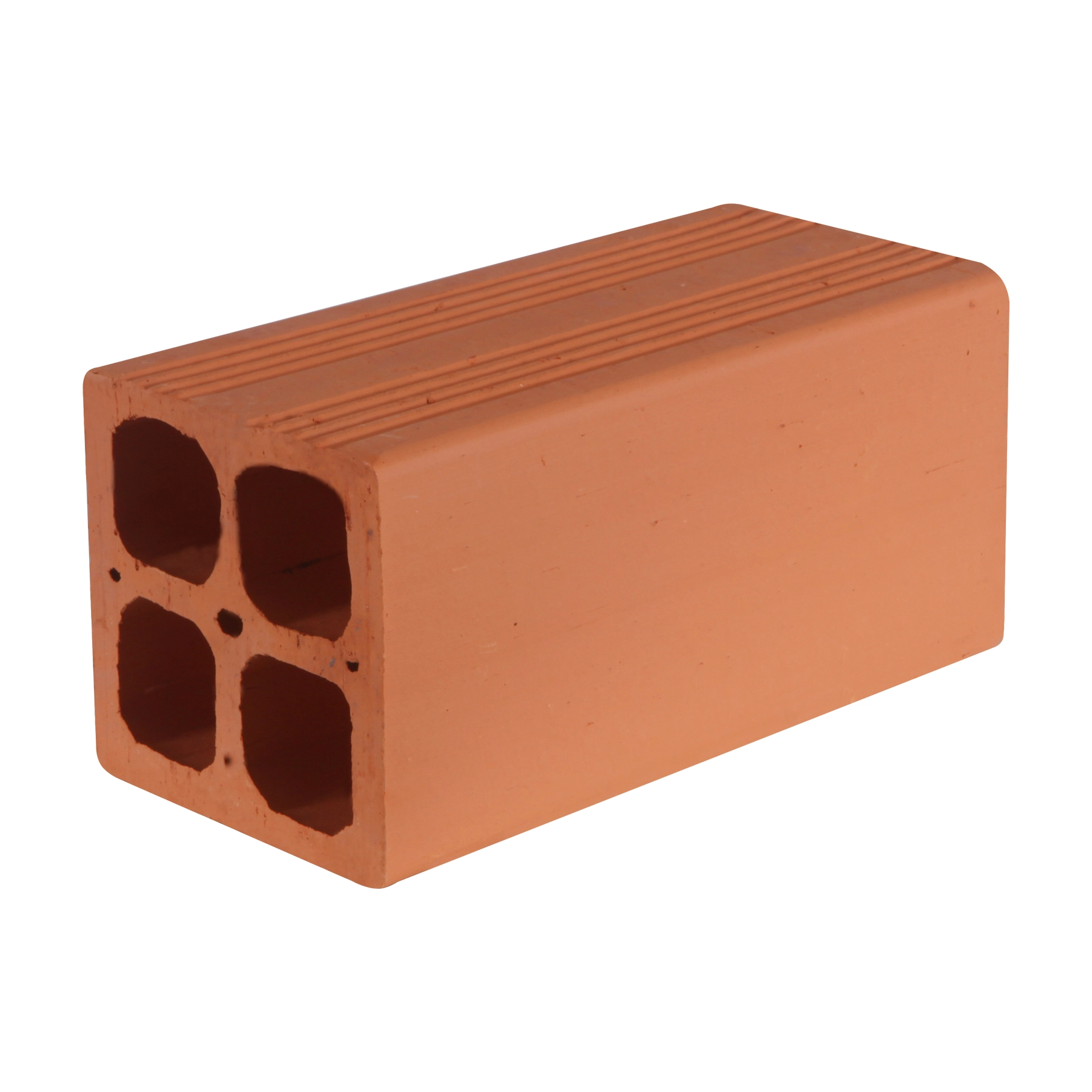 Bloco Cerâmico 9x9x19cm Olaria Rosso