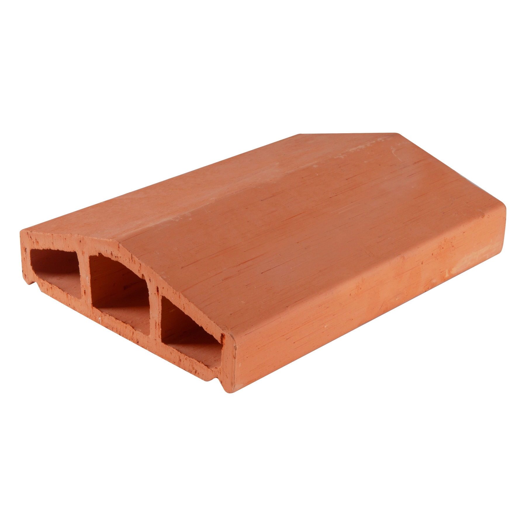 Capa de Muro Cerâmico 18x6x24cm Olaria Rosso