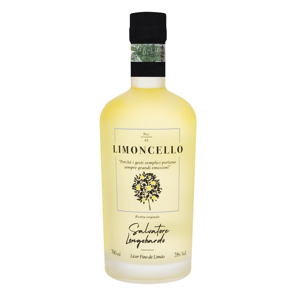 Licor Fino Limão Limoncello Garrafa 700ml