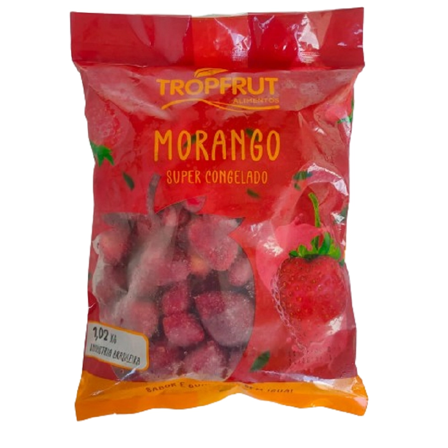 Morango Super Congelado Tropfrut 1,02kg