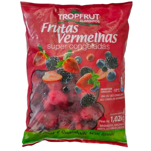 Frutas Vermelhas Tropfrut Congelada 1,02kg