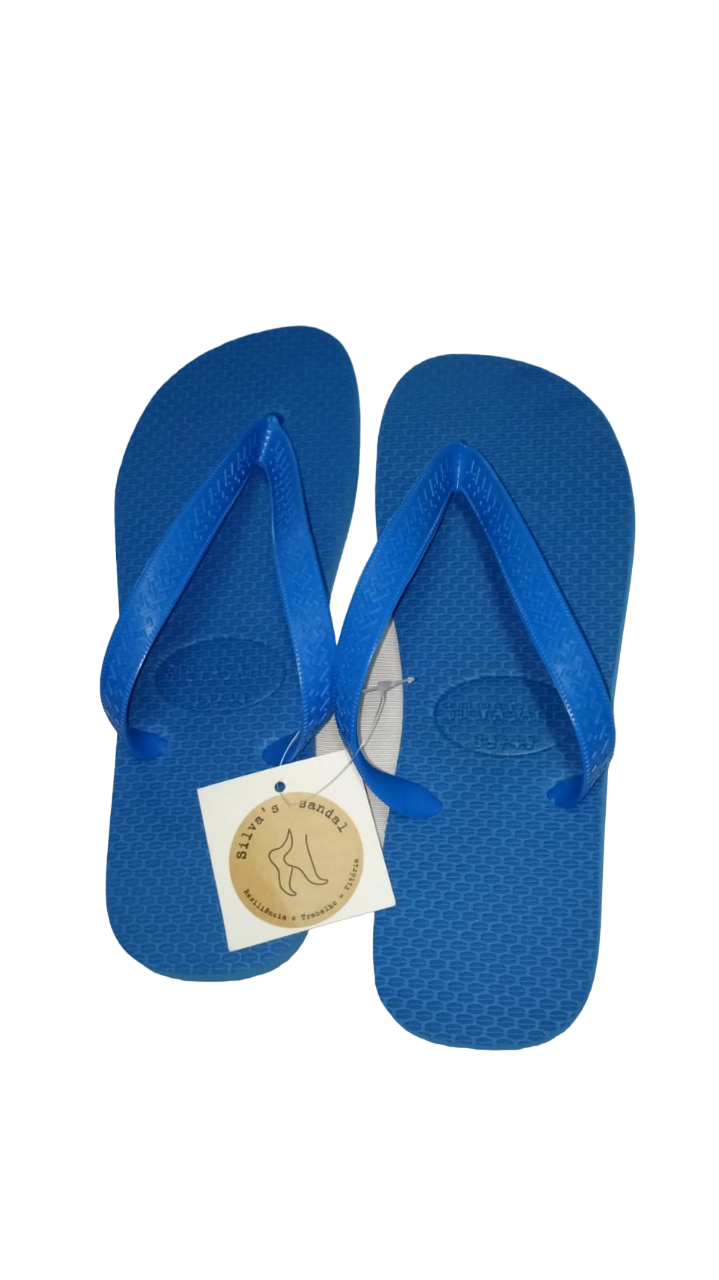 Chinelo De Borracha Silvasand Tradicional Unissex 37/38