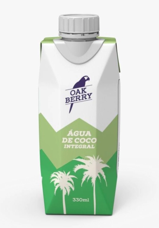 Agua Coco Oak Berry Integral 330ml