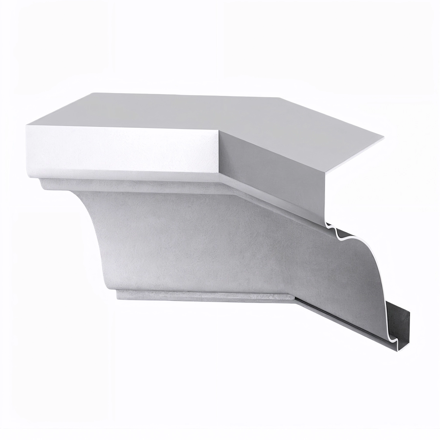 Cantoneira em PVC Branco 20x0,2cm WPVC