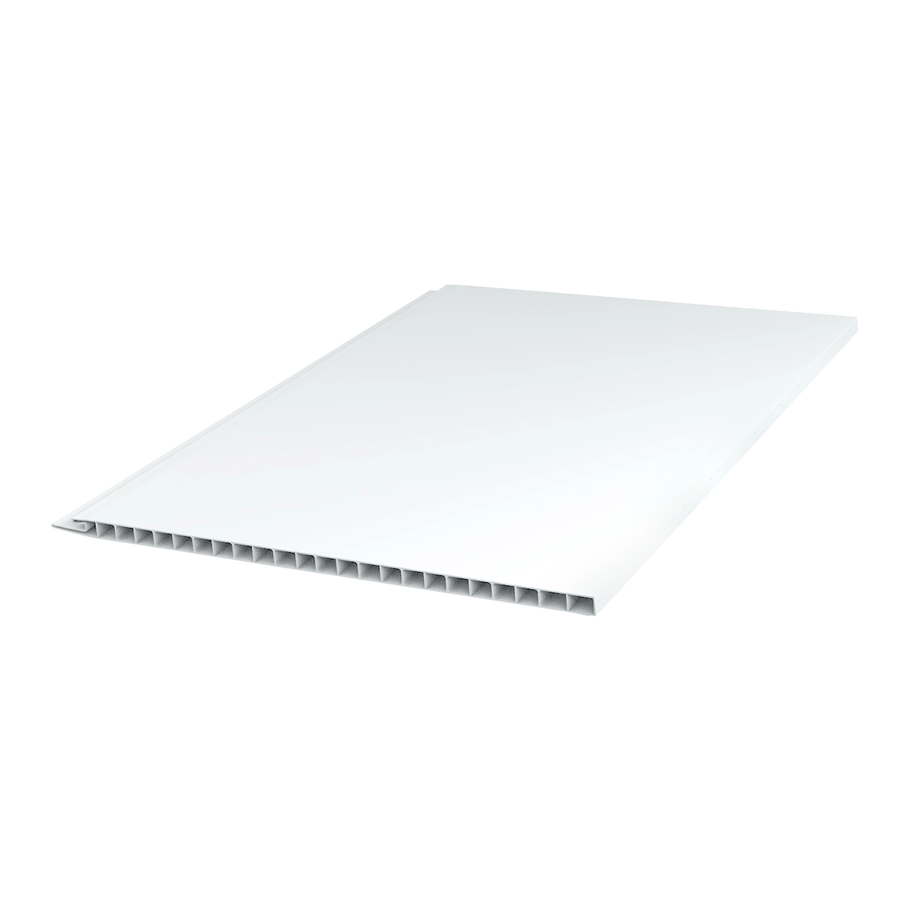 Forro PVC Branco 4x0,2cm 7mm Liso Liso WPVC