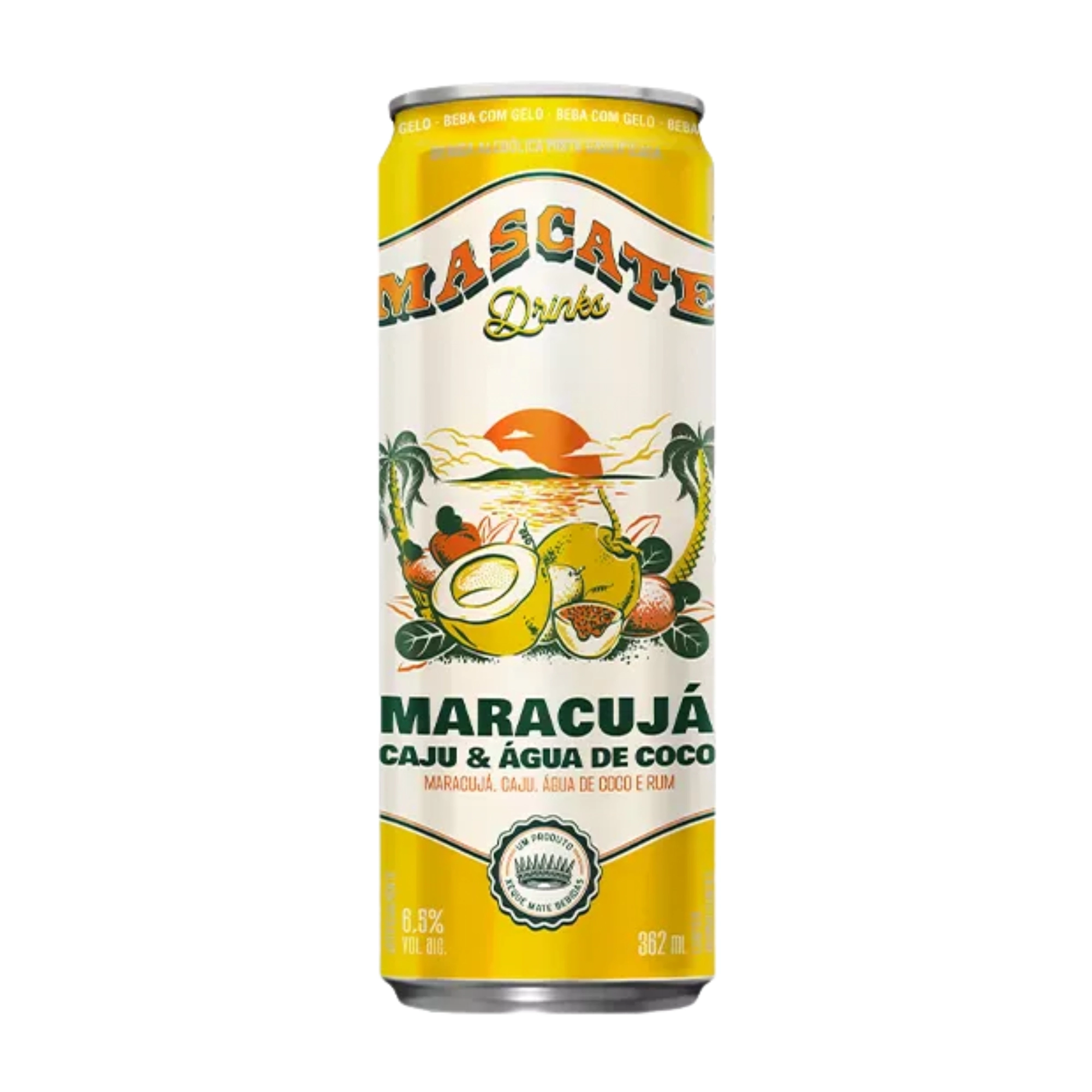 Mascate Drink Maracuja E Caju 362ml 1x362ml