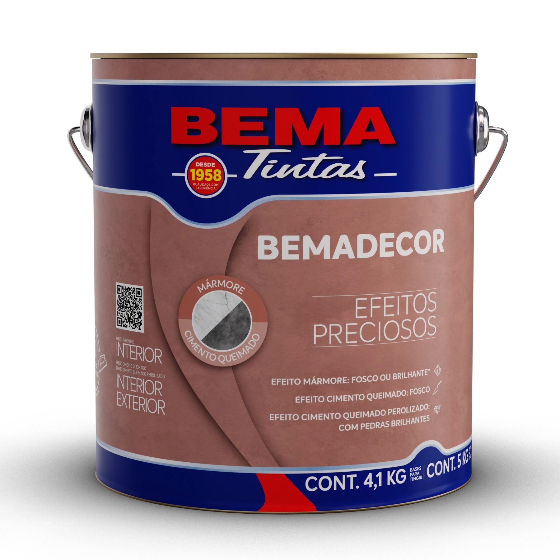 EfeitoPreto Com Brilho 5g Bema Tintas