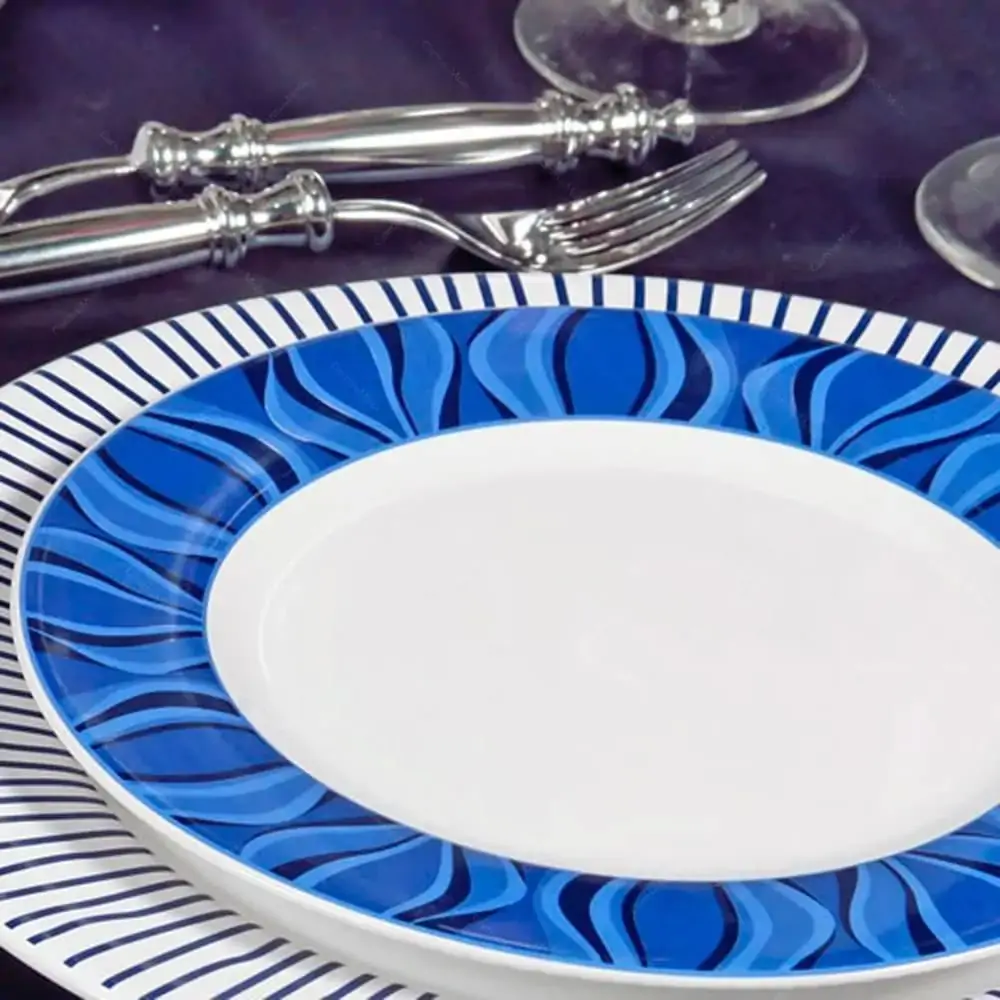 Prato Sobremesa Porto Brasil Flat Geometric
