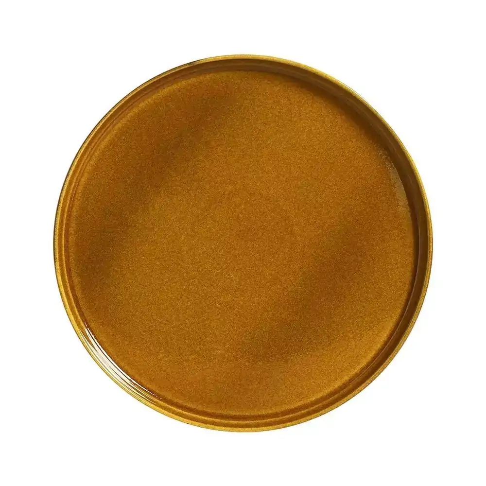 Jogo de Pratos para Sobremesa Porto Brasil Neo Âmbar 21,5 cm - 6 peças