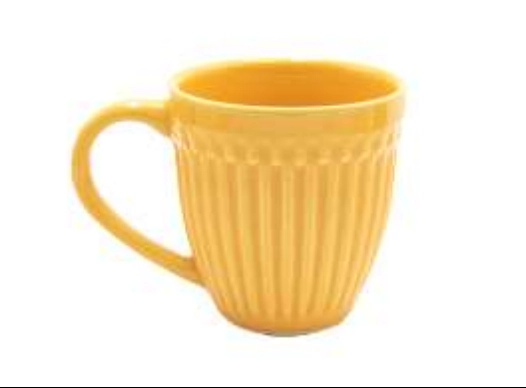 Caneca Roma Cerâmica Mostarda Porto Brasil