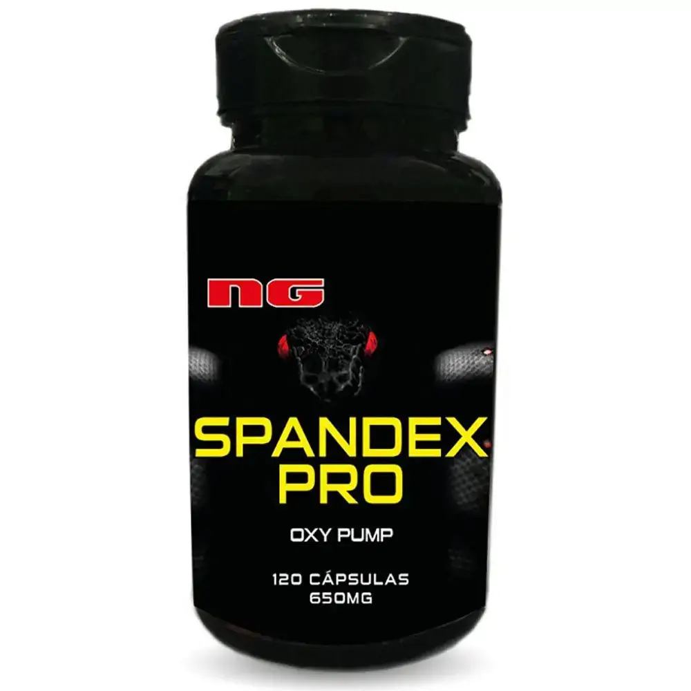 Spandex Pro Oxy Pump 650mg 120 Capsulas Nutrigold