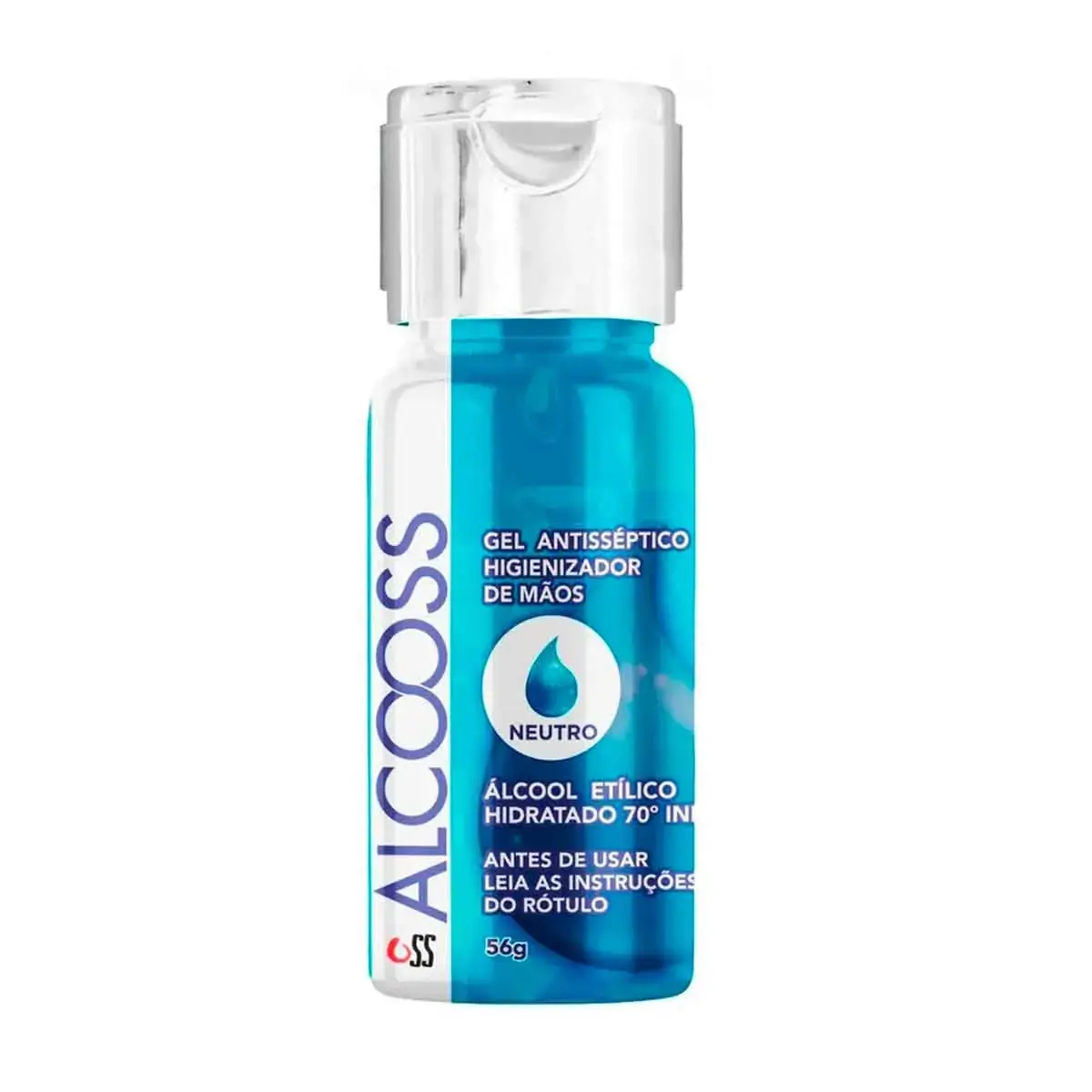 Alcooss Gel Higienizador 56g Neutro