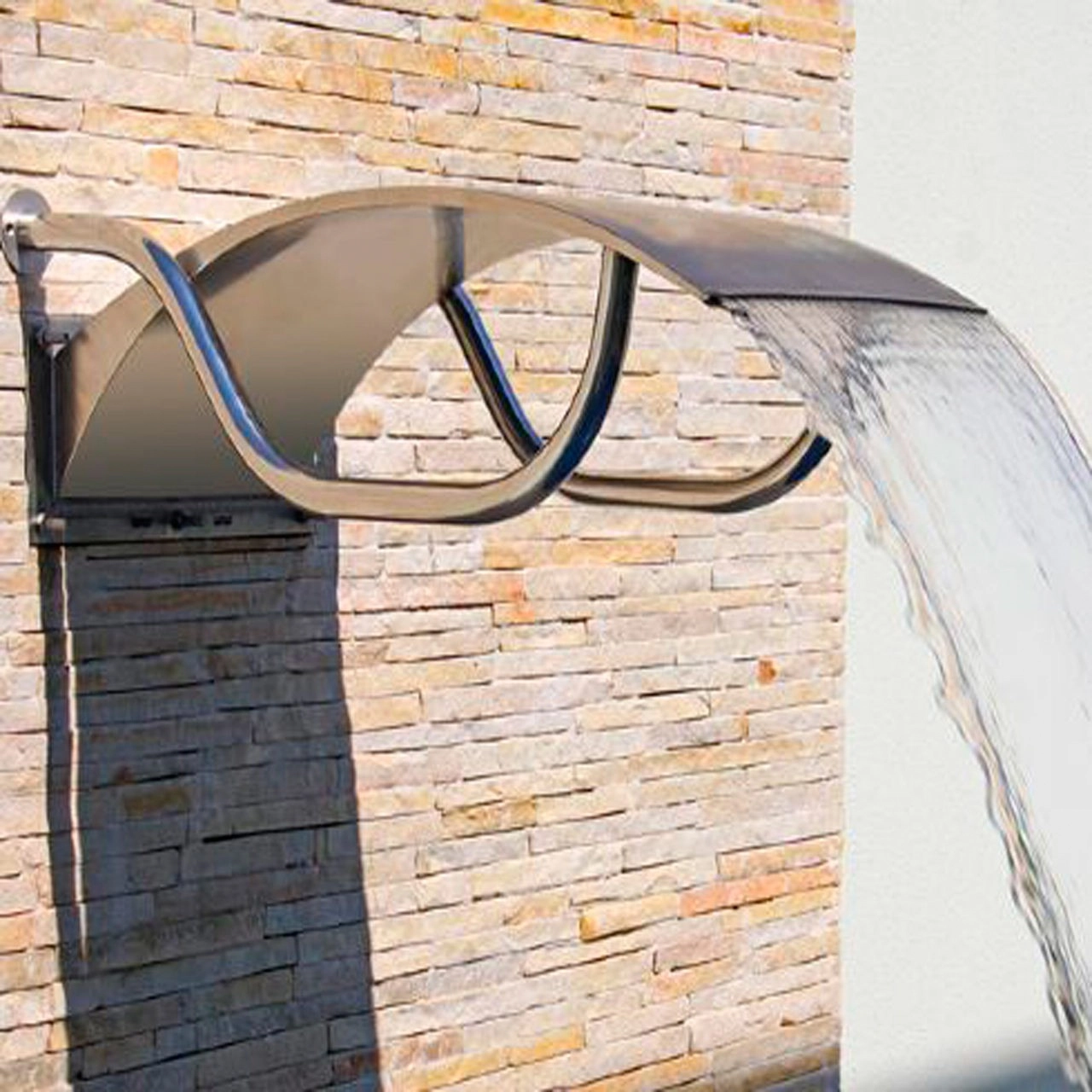 Cascata Para Piscina Em Aço Inox Níagara - Sodramar