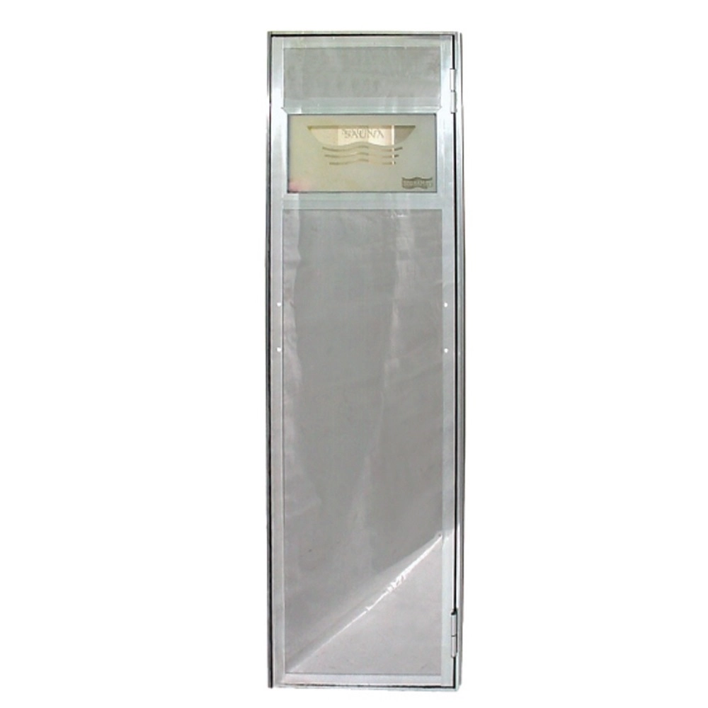 Porta De Aço Inox Com Batente 0,57x1,90 M Para Sauna A Vapor - Sodramar