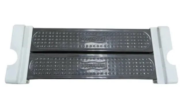 Degrau Inox Duplo P/ Esc Conf 2 Sodramar
