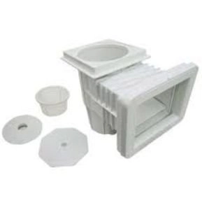 Portinhola Plastica C/ Eixo P/ Skimmer Branco Bl/bp Sodramar