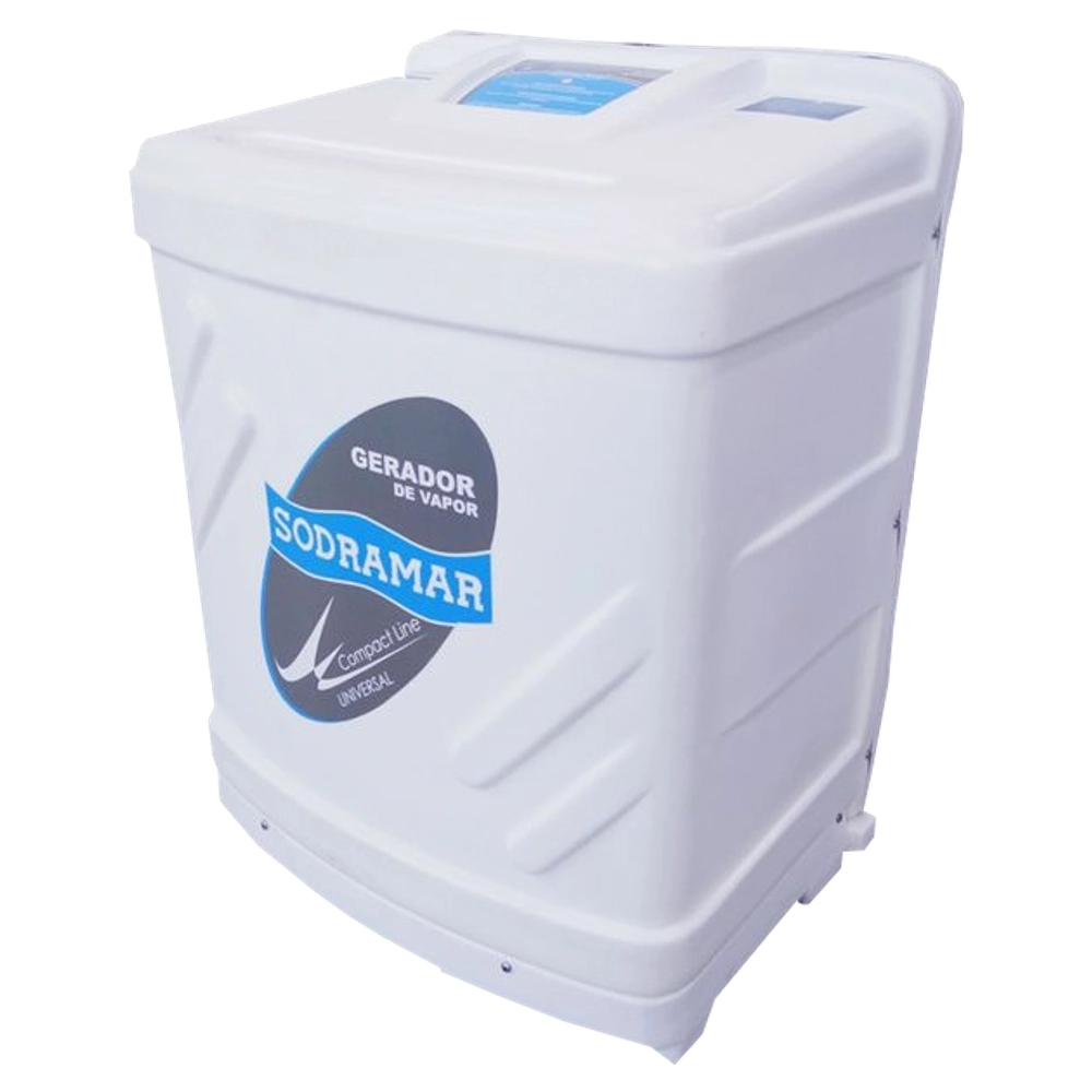 Gerador De Vapor Compact Line Inox Universal 9 Kw Para Sauna Úmida De Até 10 M³ - Sodramar