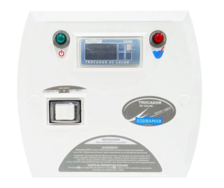 Painel Digital Para Trocador De Calor Sodramar