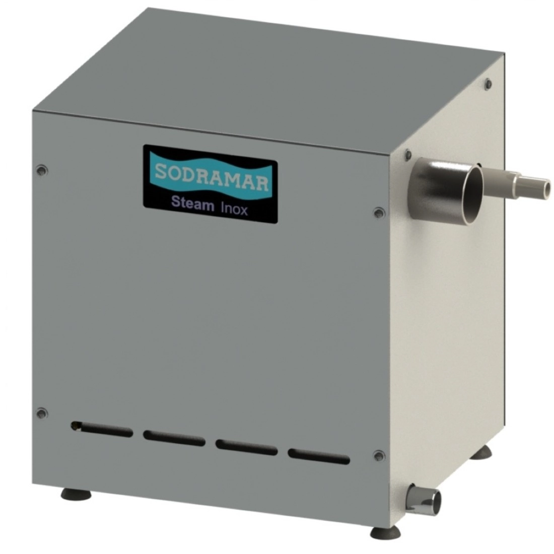 Sauna A Vapor Indoor Steam Inox - Sodramar 15kw - Até 25m³