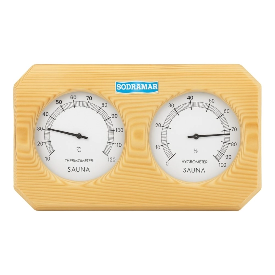 Medidor De Temperatura E Umidade Para Sauna - Sodramar
