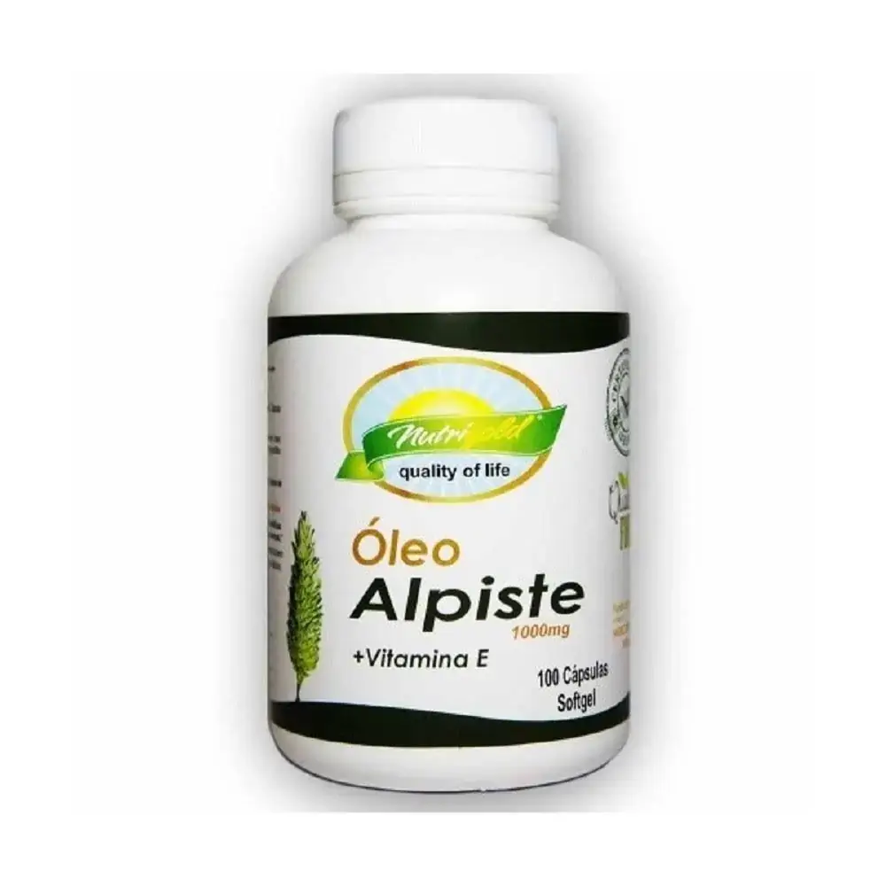 óleo De Alpiste Vitamina E 1000mg 100capsulas Nutrigold