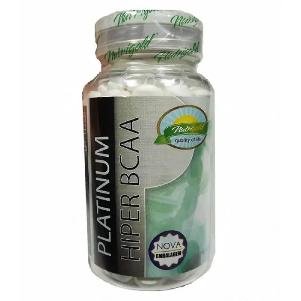 Hiper Bcaa Vitamina B6 800mg 180 Comprimidos Nutrigold