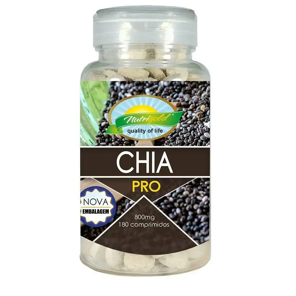 Chia Pro 180 Comprimidos Nutrigold