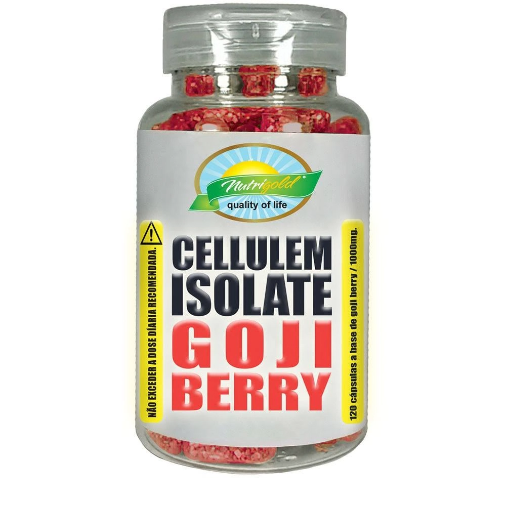 Cellulem Isolate Goji Berry 120 Cápsulas Nutrigold