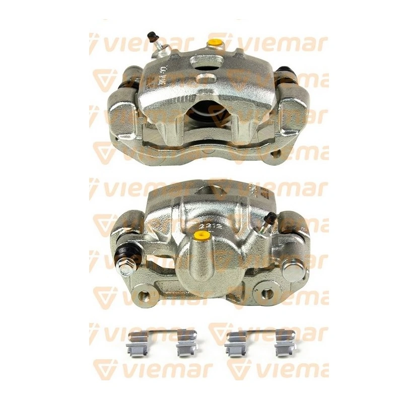 Pinça de Freio Dianteira MITSUBISHI L200 Lado Direito com Suporte - VIEMAR 250296