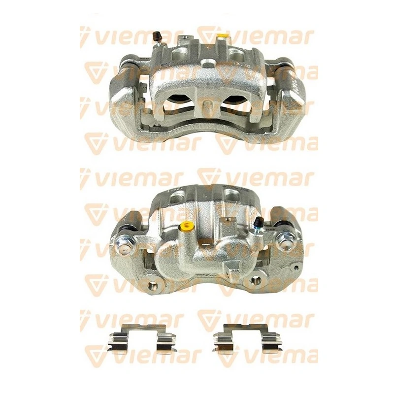 Pinça de Freio Dianteira MITSUBISHI L200/PAJERO Lado Esquerdo com Suporte - VIEMAR 250371