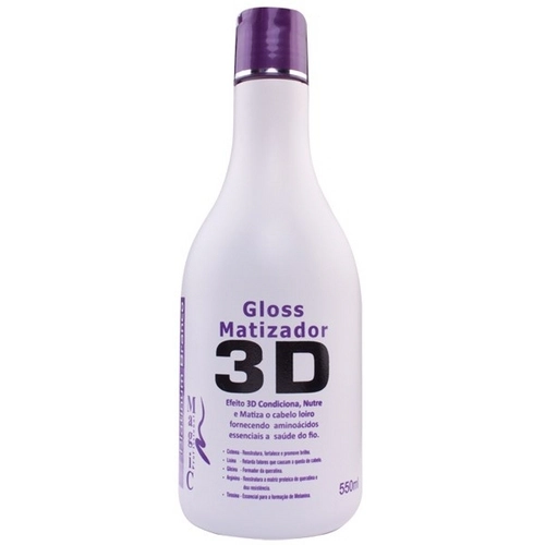 Magic Color Matizador 3d Platinum Branco