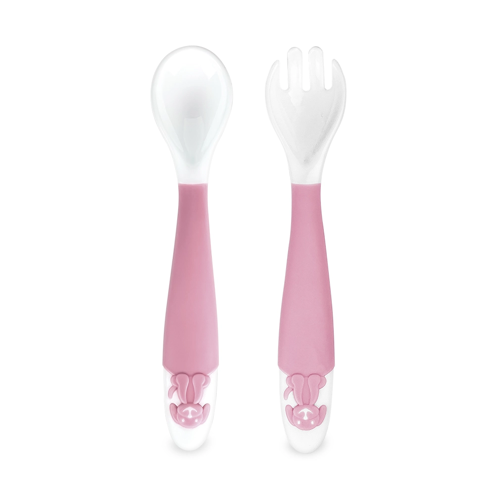 Kit Talheres Flexiveis Rosa 1447.016 Cajovil