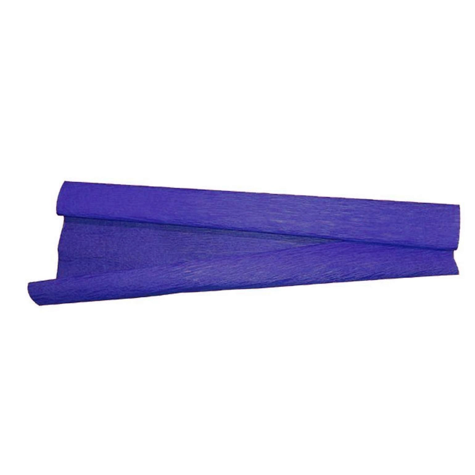 Papel Crepom Comum Azul Royal 48x200