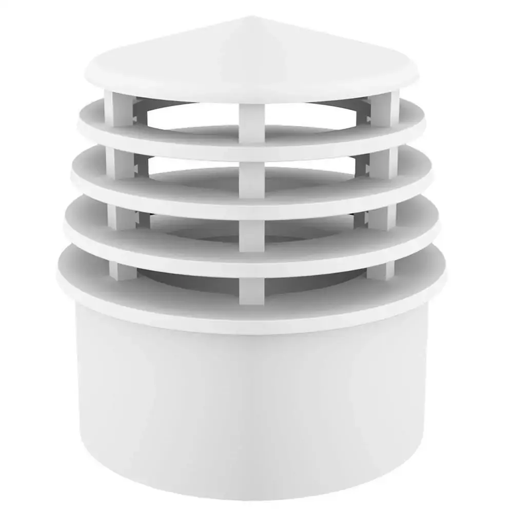 Terminal de Ventilação 100mm Branco