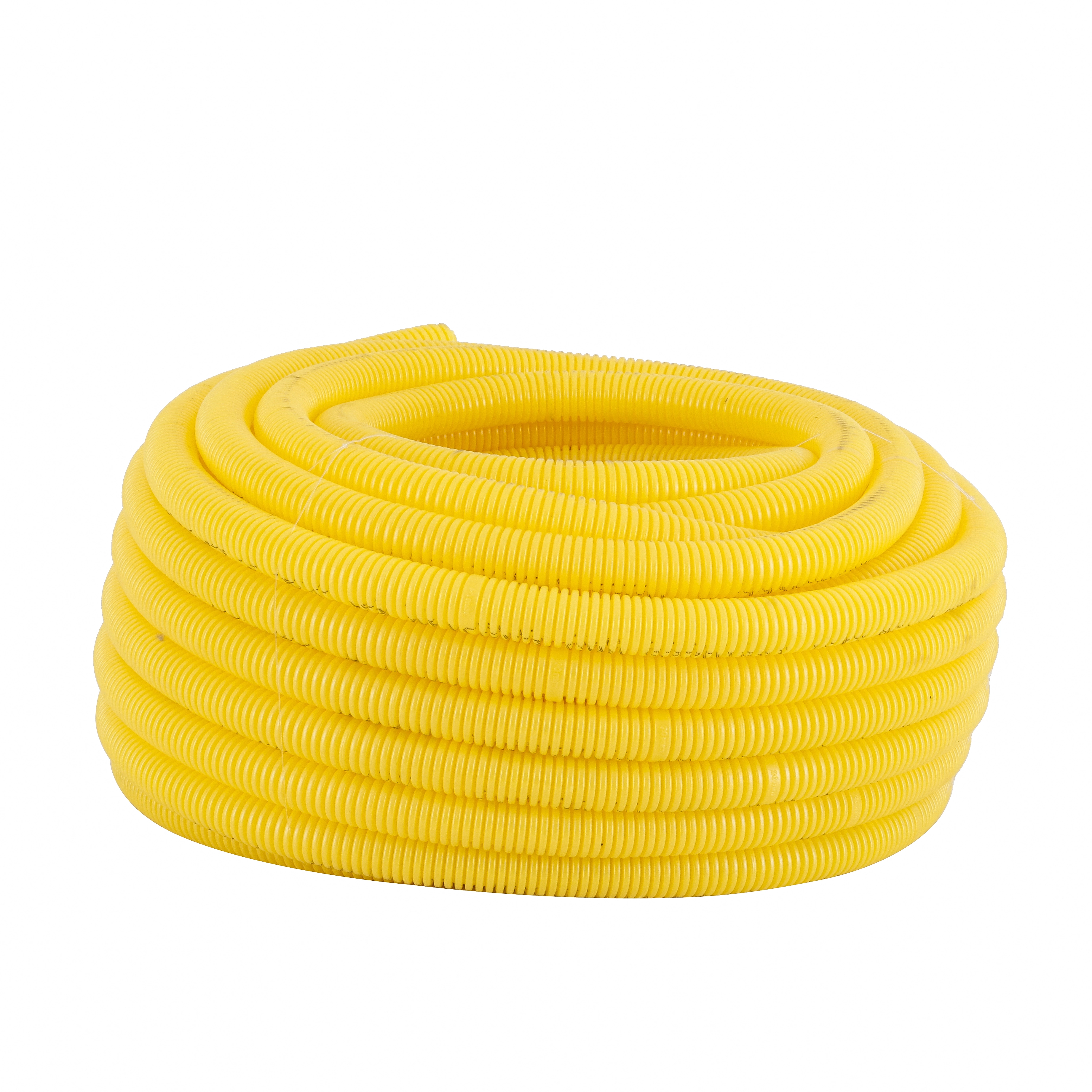 Eletroduto Corrugado 3/4" 25m Antichamas Amarelo Tigre