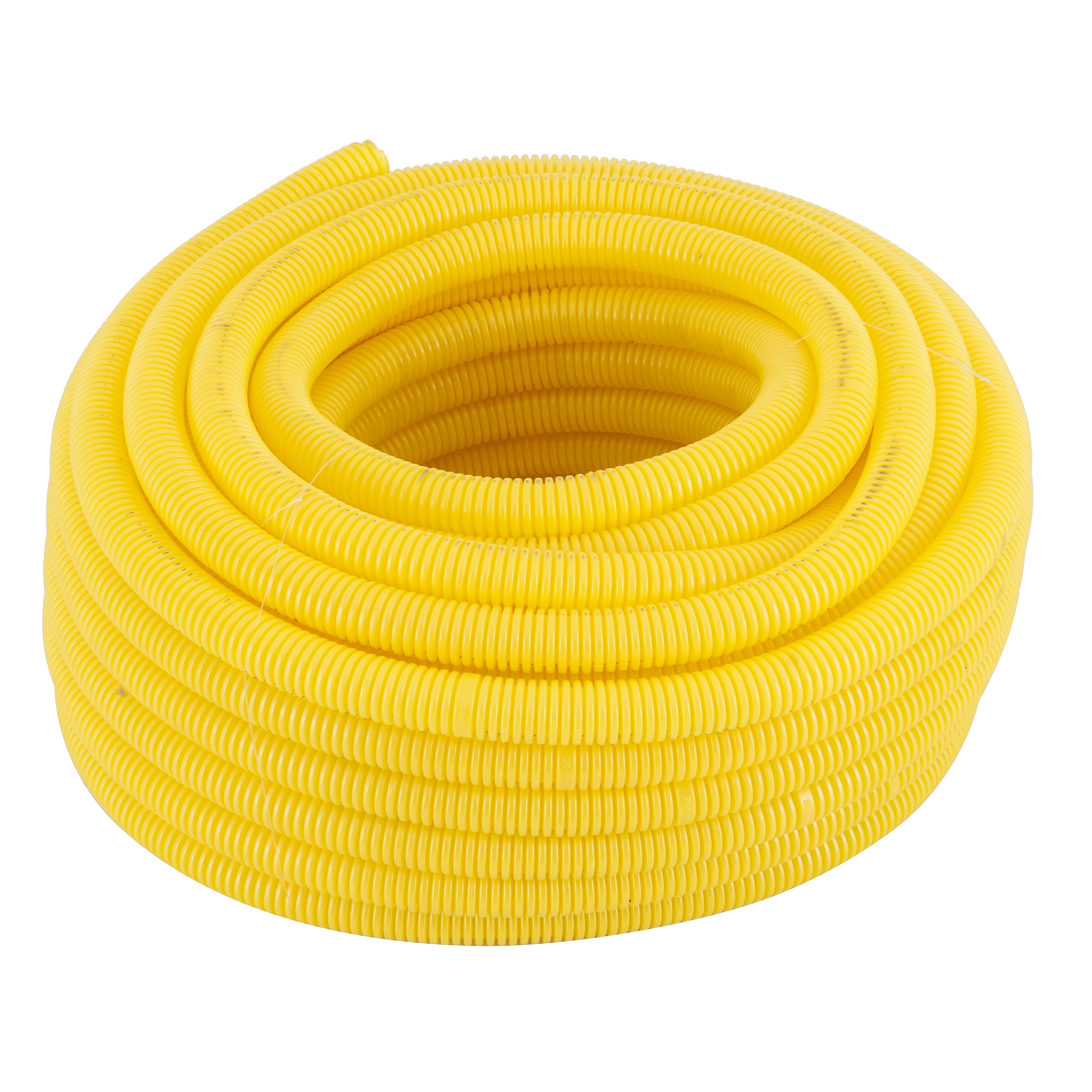 Eletroduto Corrugado 1/2 25m Antichamas Amarelo Tigre