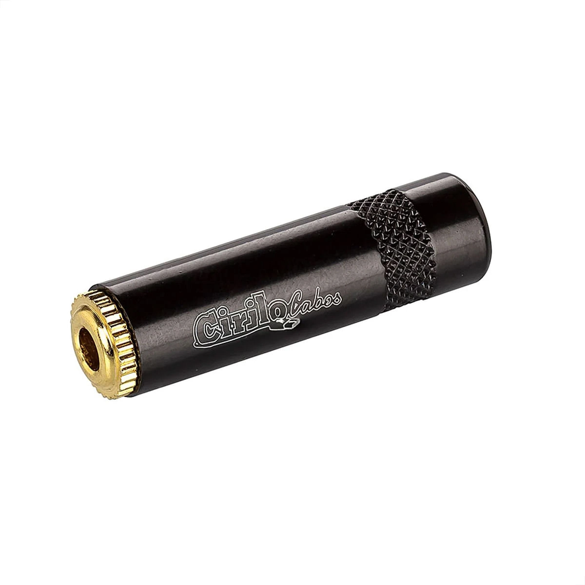 Kit Com 10 Conector P2 Fêmea Linha Gold - Cirilo Cabos